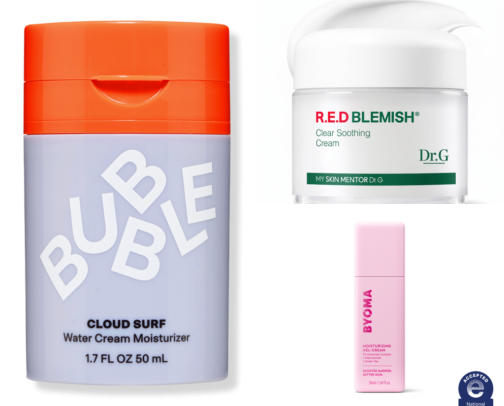 My Favorite Moisturizers for Dry and Acne-Prone Skin cover photo collage