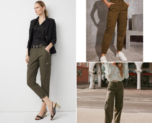 Cargo Pant Spring Ready cover photo collage