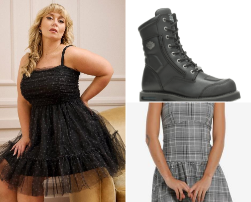 Plus Size Goth Baddie cover photo collage