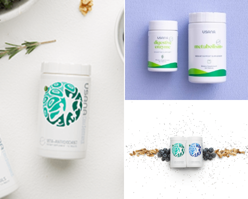 USANA PRODUCTS cover photo collage