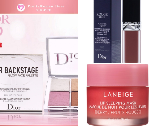 My favorite beauty products cover photo collage