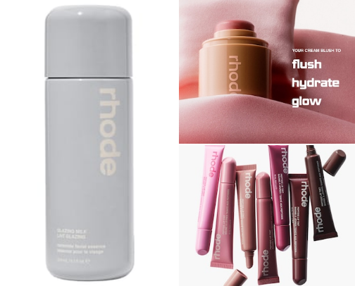 Rhode X Sephora cover photo collage