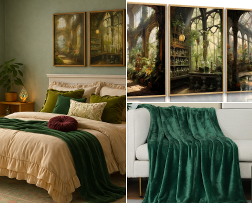 Summer, Fantasy & Nature Vibes Room Decor For Your Home. cover photo collage