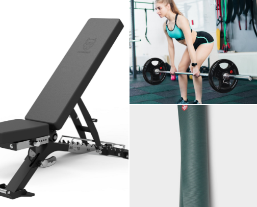 Gear Up for Gains: Top Workout Equipment to Crush Every Rep! cover photo collage