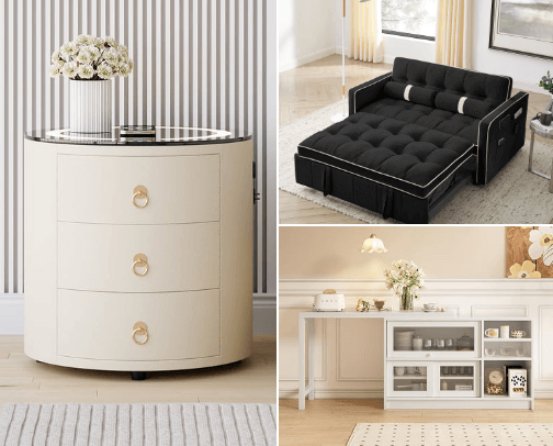 Multi-Functional Furniture For Small Spaces cover photo collage