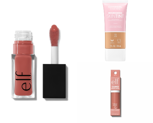 a lazy girl's makeup routine cover photo collage