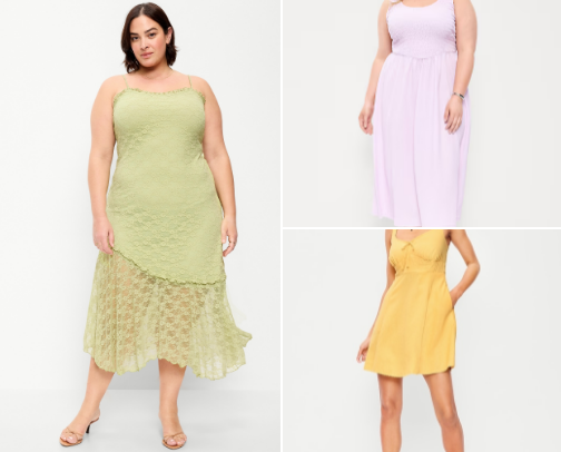 Old navy plus size picks - spring 2026 🌸 cover photo collage