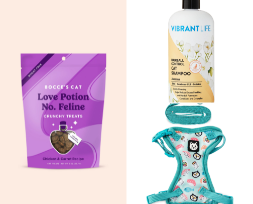 Cat supplies 🐈‍⬛🐈 cover photo collage