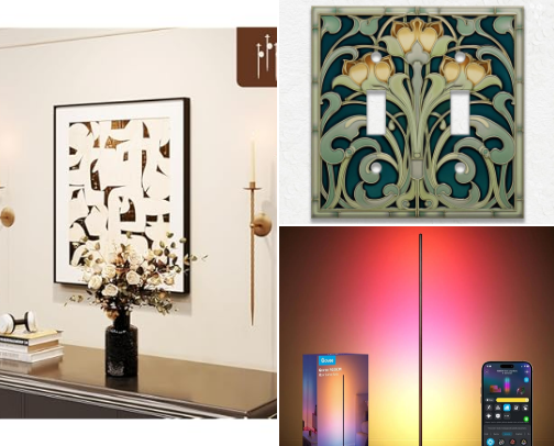 Let’s decorate my new living room cover photo collage