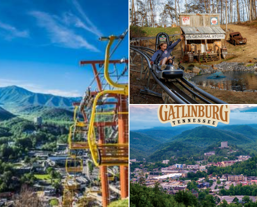 Favorite Things to Do In Gatlinburg, Tennessee! cover photo collage