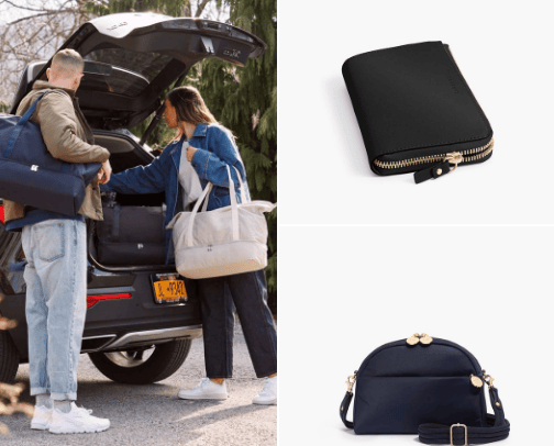 Bags for women cover photo collage