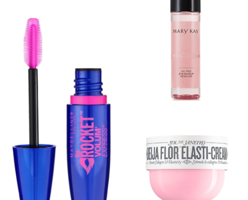 Beauty products 💄 cover photo collage
