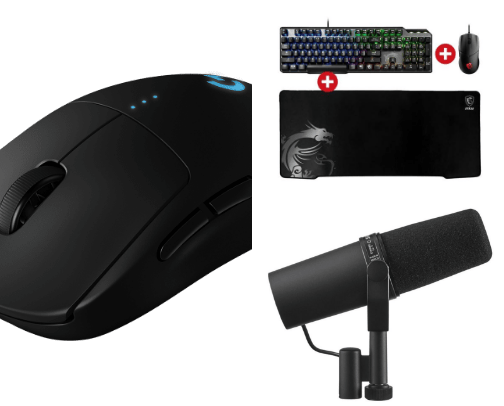 Gaming/Streaming Setup & Software cover photo collage