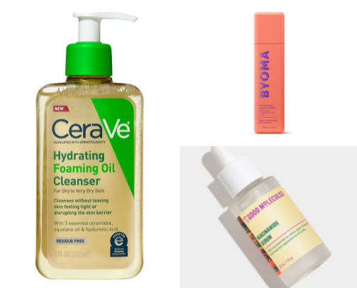 Skin care essentials cover photo collage