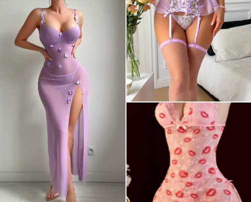 Lingerie & Intimates 💋 cover photo collage