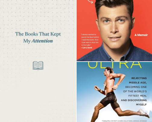 The Books That Kept My Attention cover photo collage