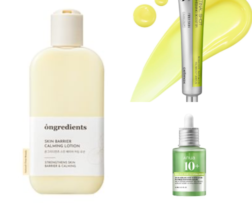 Korean Skincare Recs for Oily Skin cover photo collage