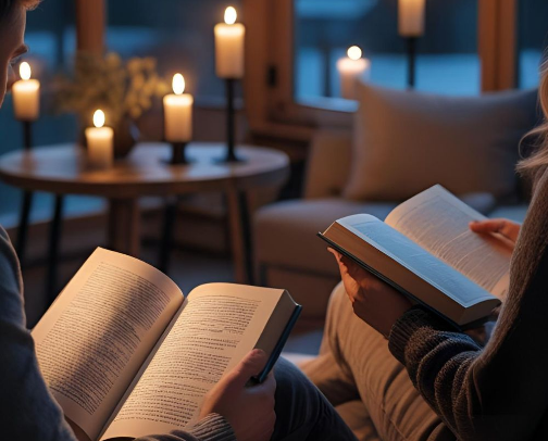 Scandinavian Lifestyle Reading List cover photo collage