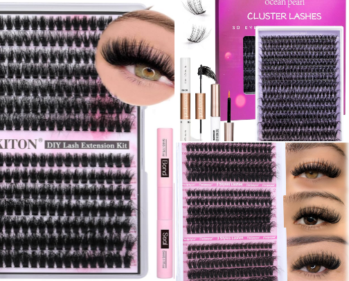 My affordable holy grail go to lashes (tried all btw) cover photo collage