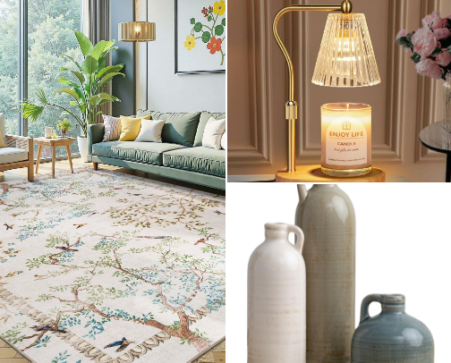 Home Office Glow Up cover photo collage