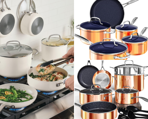 10 ten pot sets available on Amazon cover photo collage