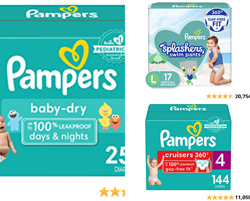 Diapering cover photo collage