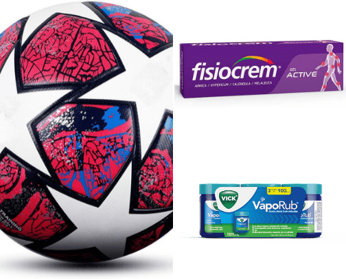 Complementarios para futbolistas cover photo collage
