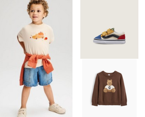 Toddler Boy’s Fall Fashion 🐻🍁🤎 cover photo collage