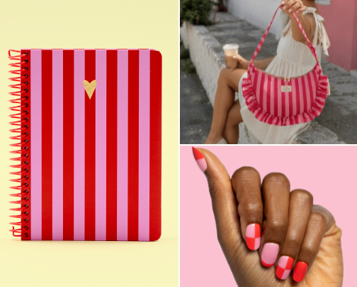Red & Pink Picks 🍓 cover photo collage