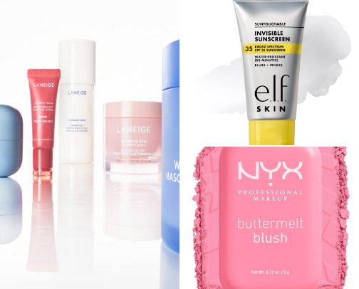 My favorite beauty recs cover photo collage