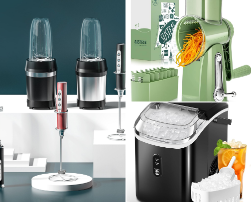 ⏲️Kitchen Gadgets cover photo collage