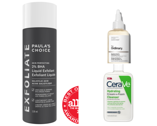 BEST SKINCARE PRODUCTS FOR A 23 YEAR OLD WITH ACNE-PRONE & HYPERPIGMENTATION- PRONE SKIN!!! cover photo collage