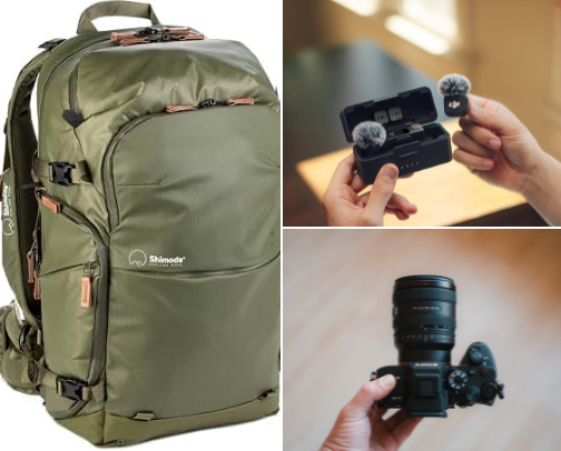 Ultimate Travel Hybrid Photo/Video Setup cover photo collage