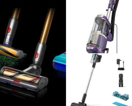 Vacuum cleaner cover photo collage