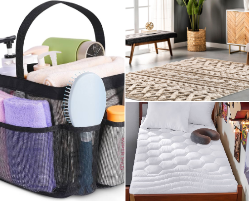 Dorm necessity cover photo collage