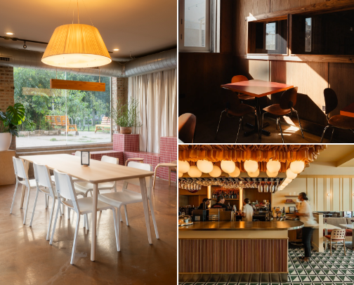 Best coffee shops for performative reading in Chicago cover photo collage