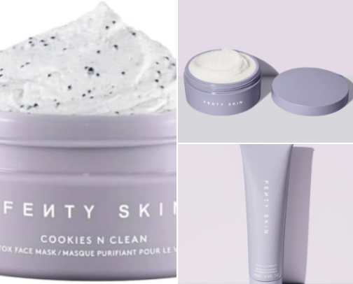 Fenty skincare cover photo collage