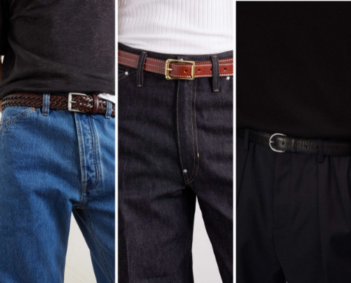 Timeless Men's Belts for Every Style cover photo collage