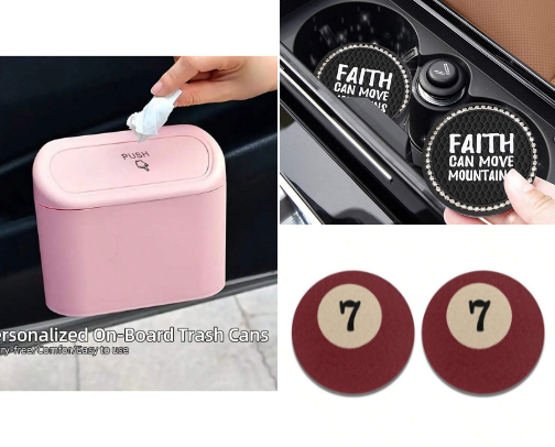Car Decor to Make Mom’s Ride Cozy & Stylish cover photo collage