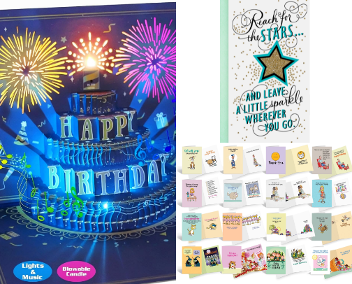 Greeting cards for all occasions cover photo collage