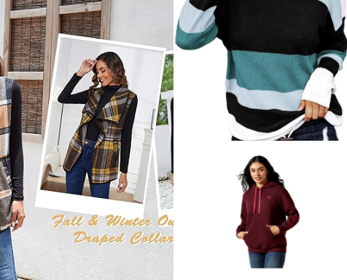 Favorite clothes on a budget or a splurge cover photo collage