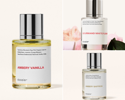 dupes- high end perfumes cover photo collage