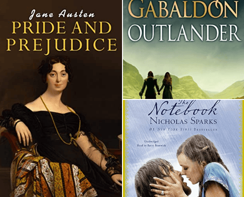 Romance Books To Read In Your Lifetime cover photo collage