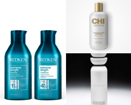 Hair products for low density curly hair cover photo collage