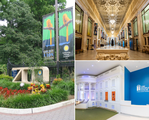 Washington DC with Kids Not Just Monuments cover photo collage