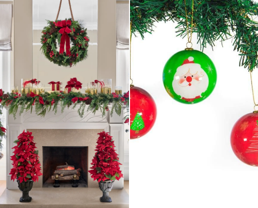 Christmas Decorations for Home cover photo collage