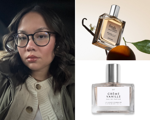 My favorite fragrances cover photo collage