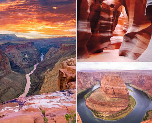 Arizona Adventures & Aesthetic Spots cover photo collage
