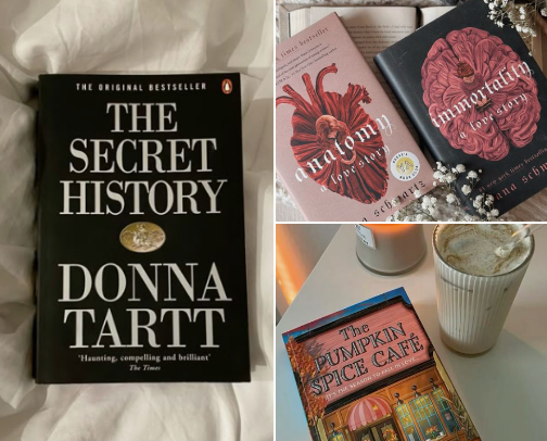 Fall Books to Read by the Fireplace: Romance, Mystery, Horror, & more cover photo collage