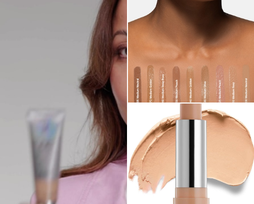 SKIN CARE AND MAKEUP FOR MATURE SKIN cover photo collage